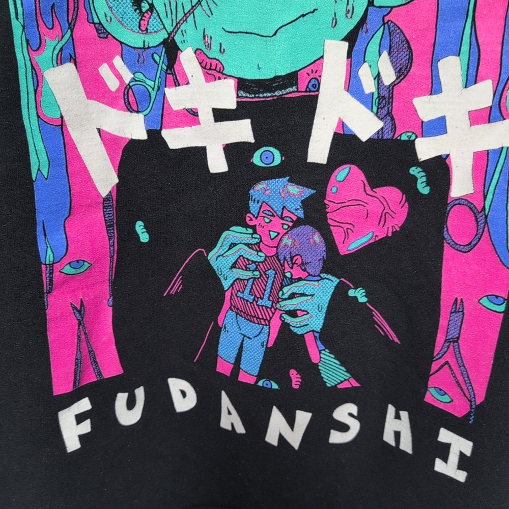 OMOCAT Fudanshi Anime Sweater Crewneck Size Large - Picture 10 of 15